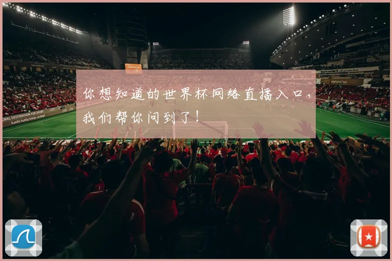 你想知道的世界杯网络直播入口,我们帮你问到了!